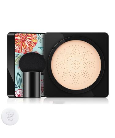 Wonderninelife Beauty Cream Whalegrass Air Cushion CC Cream Beauty Linasi Clear Cover Beauty Cream (Ivory white-B)