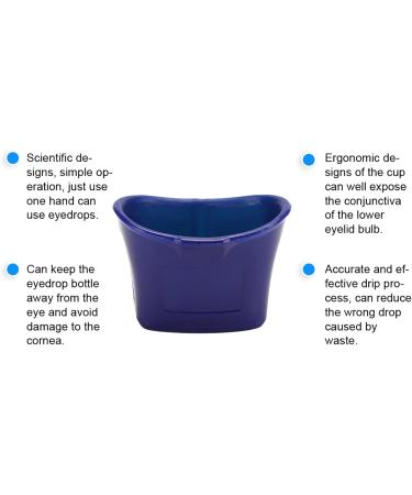 One-Handed Eye Drop Guides | Portable Eyedrop Tool for Easy & Accurate Medication Drops - Buy Online on GoSupps.com