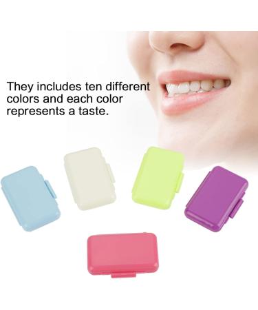 Ortho Wax Braces Gum 10 Box Dental Flavoured Relief Ortho Wax Brace Fruit Scent Gum Irritation Set Food Grade Dental Wax - Buy Online on GoSupps.com
