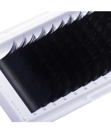 Professional Classic Individual Eyelash Extensions | 0.10mm D Curl Mix (15-20mm) | Natural Black Beauty - Buy Online on GoSupps.com