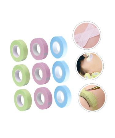 POPETPOP 36 Rolls Under Eye Lash Tape | Micropore Lash Extension Supplies | Breathable Pink Tape for Eyelash Beauty Salon - Buy Online on GoSupps.com
