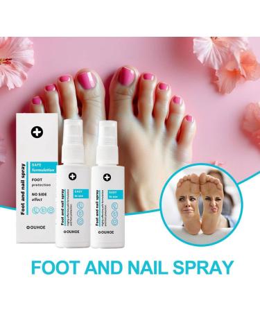 Sprays Pour Les Pieds Et Les Ongles 2 Pcs Produits De Soins Des Pieds Sprays S rum Ongles Pour La Croissance Et La Force Pour Hommes Et Femmes 30ml 0.5 ml (Lot de 2) - Buy Online on GoSupps.com