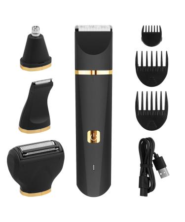 Lady Shavers for Women Bikini Trimmer Women for Face Nose Eyebrows Underarms Arms Legs Pubic Hair Trimmer for Men Chest Back Fingers Toes Replaceable Snap-in Ceramic Blades IPX7 Unisex