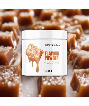 Buy Premium Vegan Taste Powder | Calorie-Reduced Flavor Powder Zero 200g | Better Nutrition Salted Caramel - Enhance Your Meals! - Buy Online on GoSupps.com
