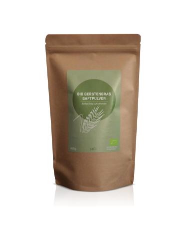 YADO 400g Organic Barley Grass Juice Powder | Certified Premium Quality | Barley Grass Juice Powder | 100% Barley Grass Juice Powder | Greens (400g)