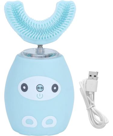 Shop U-Shaped Electric Toothbrush for Kids - Waterproof USB Charging & Whitening - Blue Braces (Ages 2-7) - Buy Online on GoSupps.com