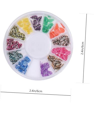 Healeved 8 Boxes Soft Pottery Nail Decorations Decorative Clay Patch Fruit Slices Scrapbooking Embellishment Nail Embellishments Nail Accessories Diy Polymer Clay 3d Nail Flakes Cartoon - Buy Online on GoSupps.com