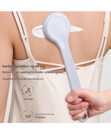 Back Lotion Applicator Body Cream Spreader Massage Wand Skin Care Tool Flexible Self Application Stick Long Reach Aid Applicator for Athletes Teens Boys Youth Women Older - Buy Online on GoSupps.com
