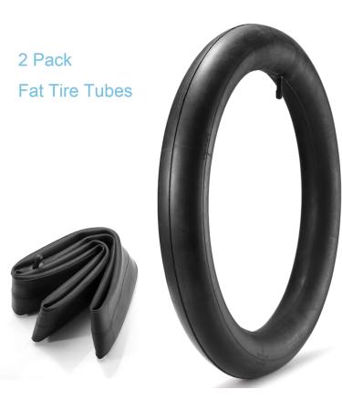 2 Pack 20x4 Fat Tire Bike Inner Tubes | Premium Butyl Rubber | Schrader Valve | Electric Bicycle Compatible - Buy Online on GoSupps.com
