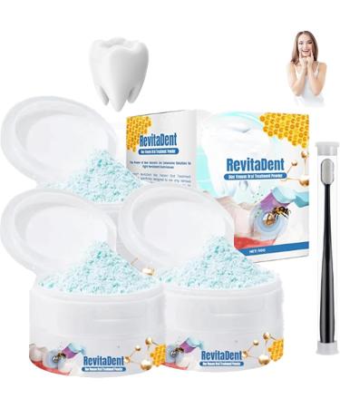 Rietoiu Ceoerty Revitadent Bee Venom Oral Treatment Powder Bee Venom Oral Powder Natural Teeth Whitening Powder Oral Care Fresh Breath (3)