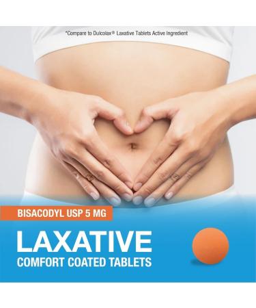 Puregen Labs Bisacodyl 5mg Tablet | 200 Count | Stimulant Laxative Gentle and Fast Overnight Relief for Constipation 1 - Buy Online on GoSupps.com