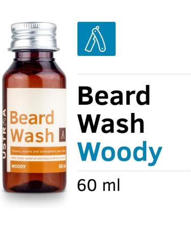 Ustra Beard Wash for Men - 60ml - Buy Online on GoSupps.com