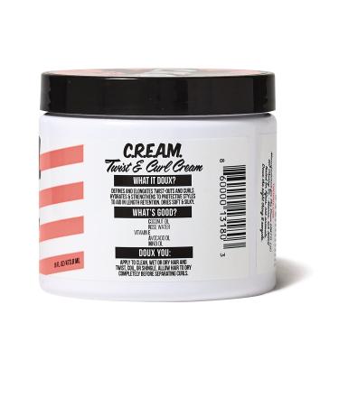 Doux C.R.E.A.M. Twist & Curl Cream 16oz - Define and Hydrate Your Curls - Buy Online on GoSupps.com