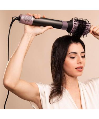 Cecotec Hot Air Brush Hair Dryer Styler 6 in 1 Coanda Effect Real Ion 6 Interchangeable Heads 2 Speeds & 3 Temperatures Black & Pink - Buy Online on GoSupps.com