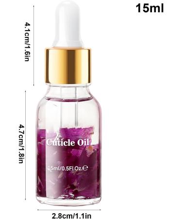 Huile pour Ongles et Cuticules - Huile Nourrissante Douce pour Ongles 15ml | Traitement Nourrissant Maison Doux R paration Cuticules Dommag es - Buy Online on GoSupps.com