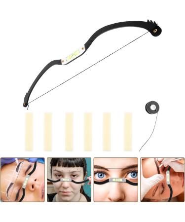 Hemoton 1 Set Arch Embroidery Eyebrow Ruler Eyebrow Ruler Tool Eyebrow Positioning Ruler Portable Pull Wire - Buy Online on GoSupps.com