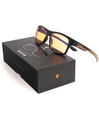Horus X Kids Blue Light Blocking Gaming Glasses - Professional Filter for Computer Screens (Games TV Smartphones) - Hope Amber - Buy Online on GoSupps.com