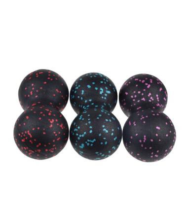 Gleavi massage roller 3st physiotherapy pallages peanut balls train peanut yoga roll rolling ball massage exercise roller role for physical massage fitness fascia ball