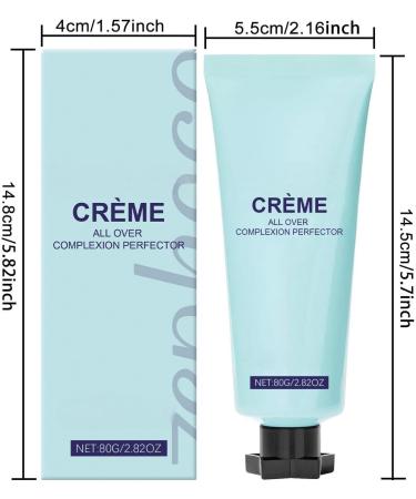 Zynewa Super Cream AllOver Perfector Hydrating Concealer & CC Foundation SweatProof & Waterproof LongLasting WearResistant Tone Compensation 80 g Natural - Buy Online on GoSupps.com