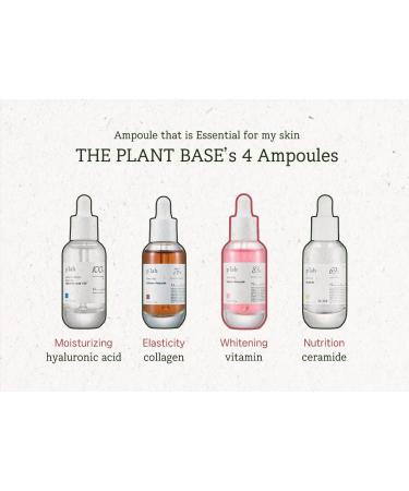Buy THE PLANT BASE Time Stop Vitamin Ampoule | Prunus Yedoensis 83% | 14 Vitamins & Bakuchiol | Premium K-Beauty for Youthful Skin - International Shipping Available - Buy Online on GoSupps.com