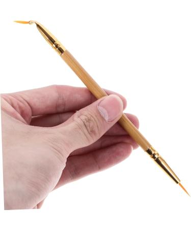 WOONEKY 1pcs Straight Bent Angled Brush Eyeliner Pencil Brush Double Ended Eyeliner Brush - Buy Online on GoSupps.com