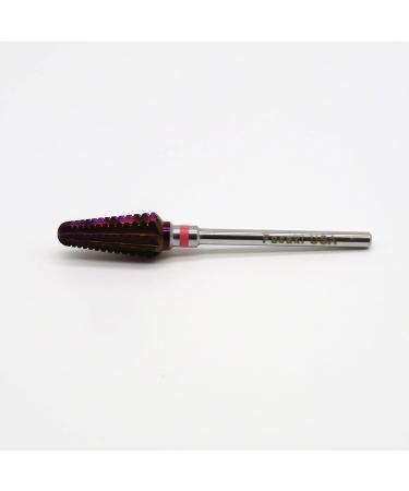 Fasaki 3/32" Carbide Tornado Nail Drill Bits for Remove Acrylic Hard Gel and Dipping Powder- Fast Remover Drill Bit Easy to Use for Beginner Long-Lasting - Purple Size 3XC - Buy Online on GoSupps.com