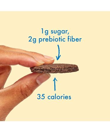Rip Van Wafels Cookies & Cream Mini Stroopwafels 6 Pack - Healthy, Non GMO, Keto Friendly Snack with Low Calories and Sugar - Buy Online on GoSupps.com