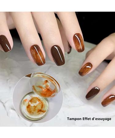 Norhogo Nail Art Stamper & Scraper Set - 2PCs Silicon Nail Stamp for DIY Manicure French Nails and UV Gel/Acrylic Designs - Buy Online on GoSupps.com