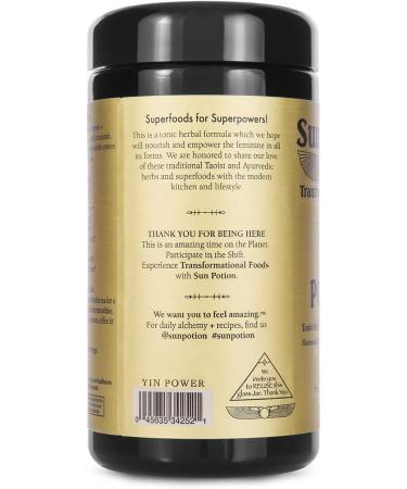 Sun Potion Yin Power 200g: Feminine Tonic Herbal Formula - Buy Online on GoSupps.com
