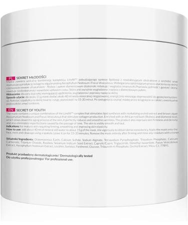 Bee Apis Professional Secret Of Youth Lifting and Tensing Algae Mask with African Rooibos and Line Filling TM Complex 200g - Buy Online on GoSupps.com
