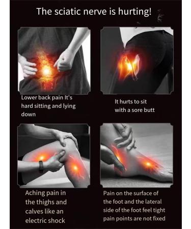 Inguinal Hip Brace Support & Sciatica Compression Sleeve for Men & Women - Stretch Quadriceps Thigh Muscles & Relieve Hip Flexor Strain Bursitis & Arthritis (Black/Red) - International Shipping Available - Buy Online on GoSupps.com