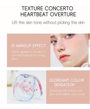  Siuwddee Cream Blush for Cheeks Makeup Blush Cream Transparent Lip Balm Cream Blush | Long-lasting warm blush multifunctional tinted cream blush for cheeks eyes and - Buy Online on GoSupps.com