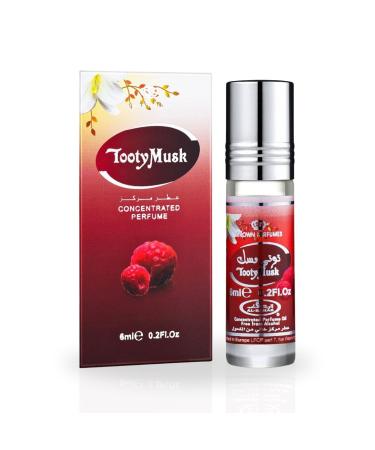 Al-Rehab Tooty Musk 6ml (0.2 OZ) Perfume Oil Long Lasting Fruity Floral Fragrance.