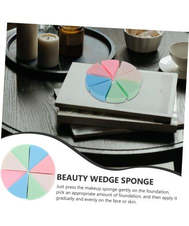 POPETPOP 9 Sets Triangular Sponge Puff Powder Sponge Makeup Sponge Tools Mineral Makeup Foundation Cosmetic Puff Facial Tools Face Tools White Makeup Girls Emulsion Cosmetics The Face Miss - Buy Online on GoSupps.com