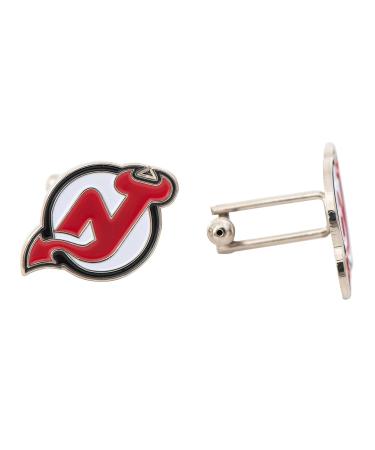 New Jersey Devils Team NHL National Hockey League Logo Formal Wear (Cufflinks)