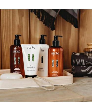 RENTO Hand Wash 13.5 Fl. Oz. (400ml) Gentle & Refreshing Hand Soap for Frequent Hand Washing with Aloe Vera Vegan 5 Types: Arctic Berries Arctic Pine Birch Blueberry Water Lily (Arctic Pine) - Buy Online on GoSupps.com