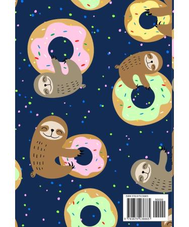 I LOVE SLOTHS...AND DONUTS Composition Notebook - 7x10 Size | Perfect for School & Journaling | International Shipping Available - Buy Online on GoSupps.com