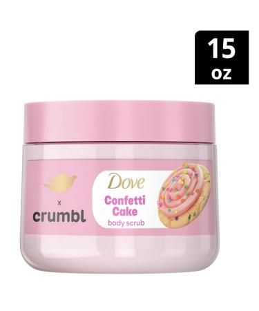 Dove Moisturizing Body Wash & Scrub | Confetti Cake Scent | 20oz Wash + 15oz Scrub | Limited Edition - Buy Online on GoSupps.com