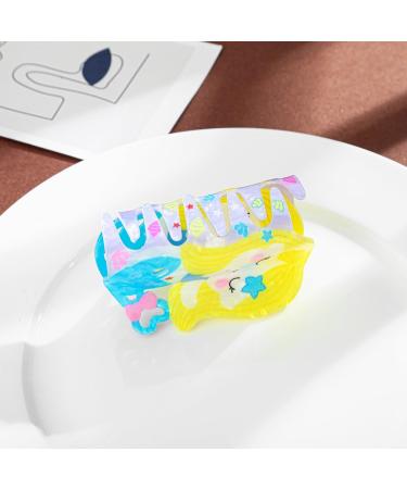 INNERDIVA Colorful Cartoon Mermaid Hair Claw Clip Chunks Hair Clip Hair Styling Accessories Hair Claw Clips for Women Hc21899a - Buy Online on GoSupps.com