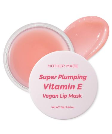 MOTHER MADE Vitamin E Vegan Lip Sleeping Mask for Very Dry  Chapped Lips  0.46 oz | Overnight Hydrating Lip Care Treatment Mask Skin for Plumper Pout | Lip Balms & Moisturizers - Buy Online on GoSupps.com