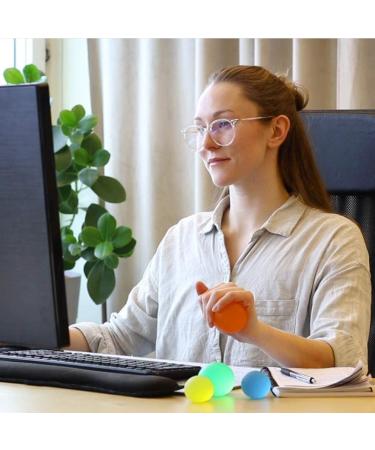 Stress Balls for Adults and Kids - Hand Exercise Squeeze Ball Set - 3 Resistance Levels - Arthritis Therapy & Stress Relief - Buy Online on GoSupps.com
