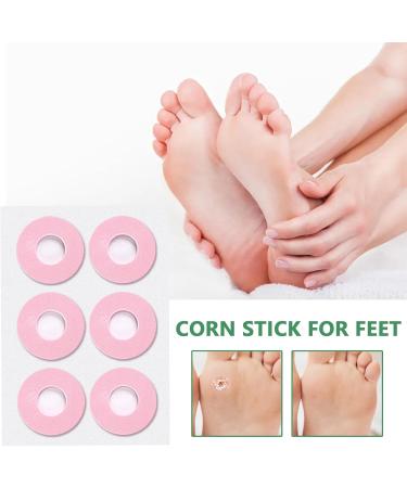 Uozonit Corn Pads for Feet | Round Foam Pads Corn Patches for Foot Toes Corn Cushion Pad Waterproof Corn Protectors Self-Adhesive for Secure Placement - Buy Online on GoSupps.com