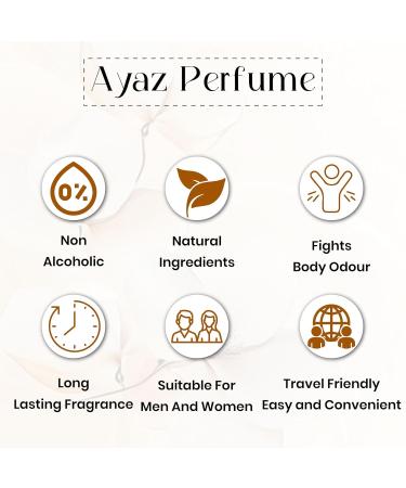 Ayazi Musk Safi Harbhajan's Singh Attar Concentrated Perfume Oil with composition of Musk Amber Sandalwood | Long Lasting Fragrance Eau de Toilette (For Unisex) (6 ml) - Buy Online on GoSupps.com