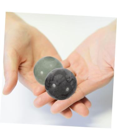 Anneomas Spherical Weights - Baoding Balls for Chinese Massage & Meditation | Black Metal Fitness Weights - International Shipping - Buy Online on GoSupps.com