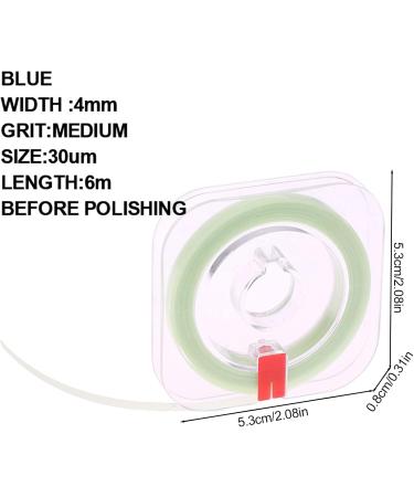 Dental sanding strips 6 meters tooth finishing sanding strip dentall resin file Resin tooth brushing tools interdental abrasive strip for deep cleaning shaping oral hygiene care - Buy Online on GoSupps.com