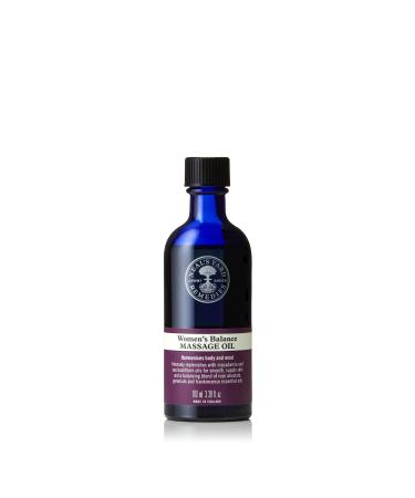 Neal's Yard Remedies | Women's Balance Massage Oil | Relaxing Body Gifts for Women - Essential Oil & Blend of Rose Oil | 100ml - Buy Online on GoSupps.com