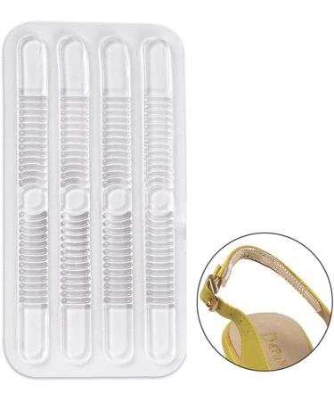 Clear Silicone Heel Grips - 10 Sheets (40 Pcs) Anti-Slip Inserts for Women's Shoes - Buy Online on GoSupps.com
