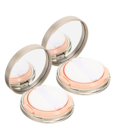 SOESFOUFU 2Pcs Small Powder Container Body Powder Container Powder Container Toilet Mirror Travel Powder Container Concealer Abs