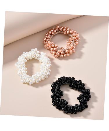 Beaupretty Hair Holder Ring Set headpiece for women beaded elastic hair s for women hair ties for women beaded hair ring head s for womens for womens hair rubber Rubber Hair Rope - Buy Online on GoSupps.com