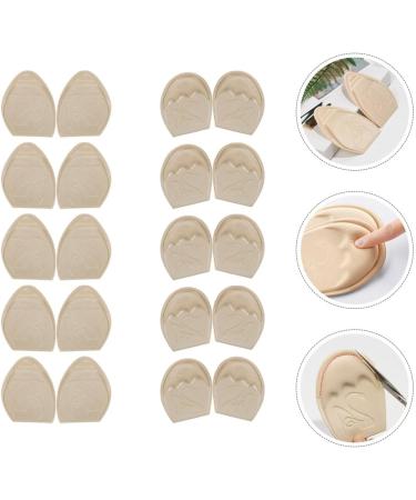 CALLARON 10 Pairs Metatarsal Pads for Women - Anti-Sliding Cushions for Open Toe Shoes - Ball of Foot Shoe Filler to Reduce Foot Slip - Buy Online on GoSupps.com